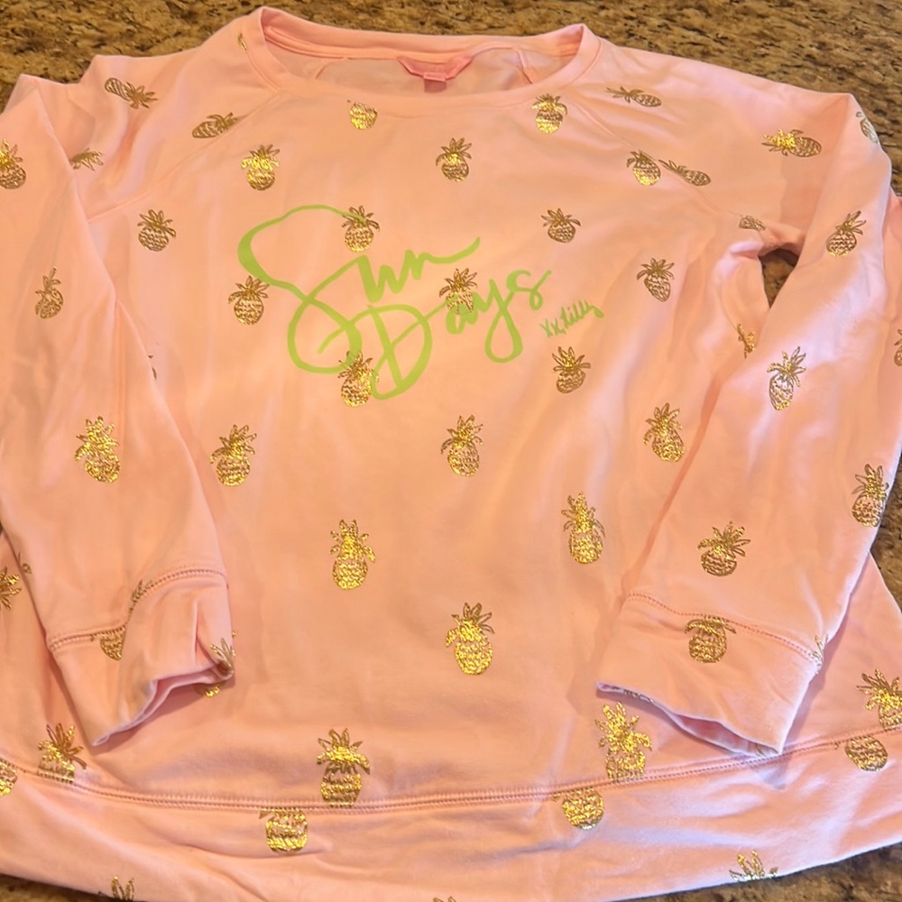 Lilly Pulitzer Size XS Brayden โSun Dazeโ sweatshirt โ๏ธ ๐ - Picture 5 of 5